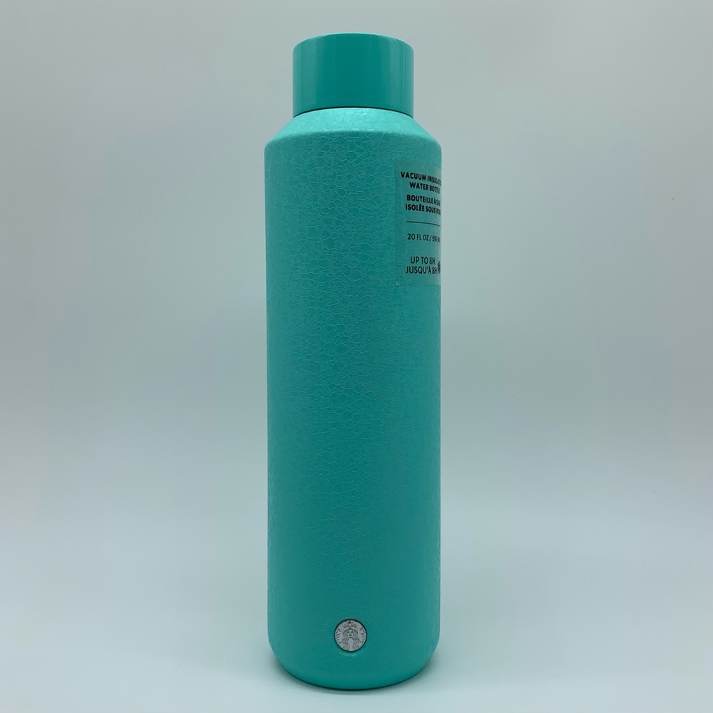 Starbucks Mint Blue Crystal Water Bottle